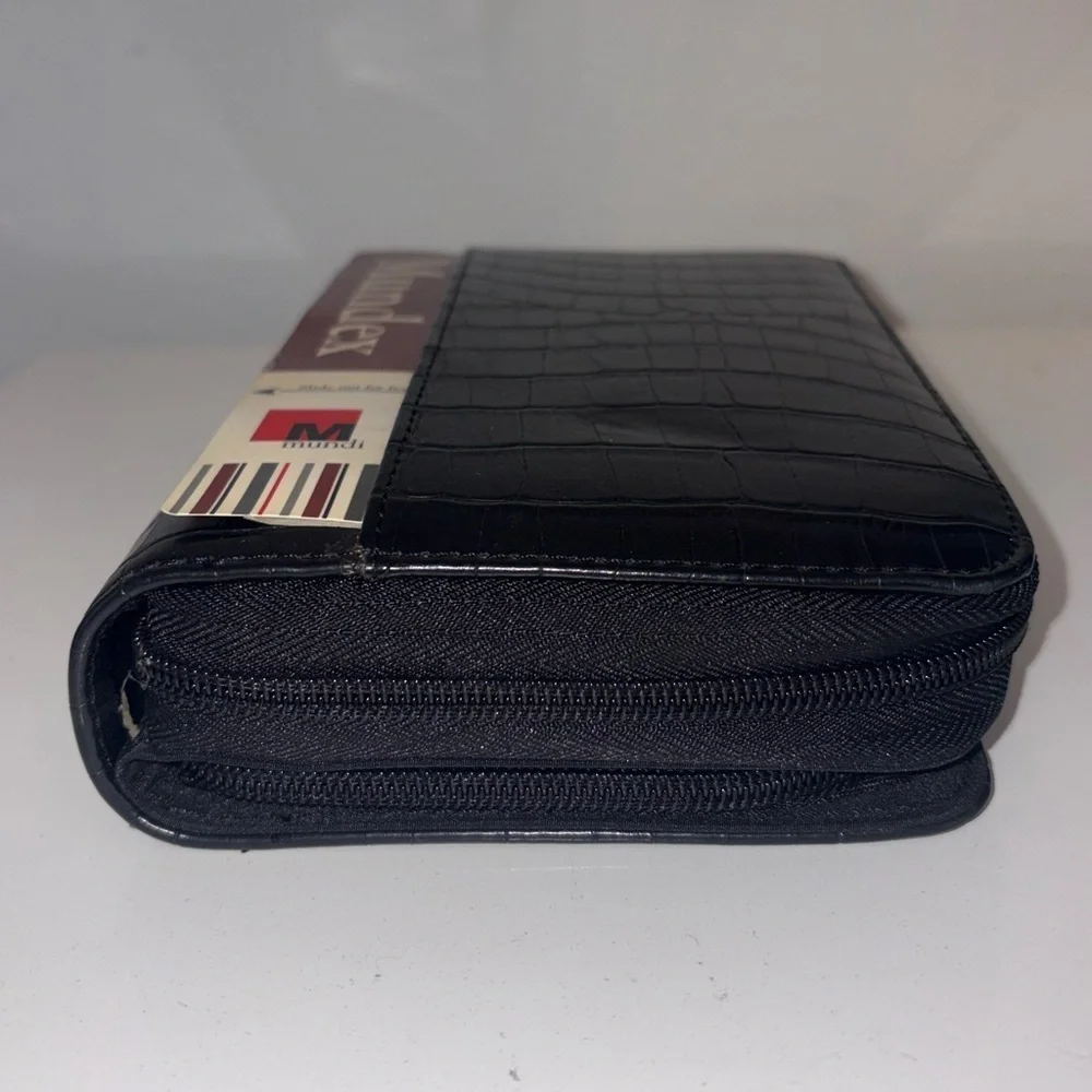 Vintage Mundi Mundex Daily Planner Organizer Wallet NWT
